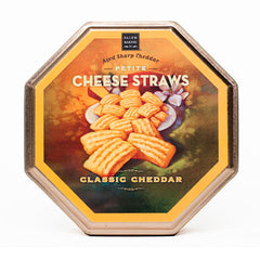 Cheese Straws Tin Classic Cheddar