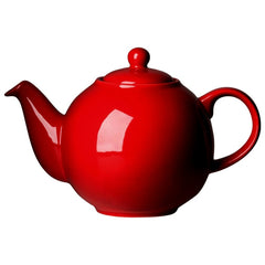 Teapot Globe Red 8 Cup