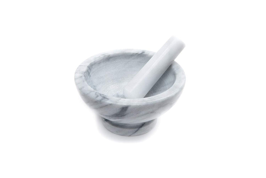 Marble Mortar & Pestle 8"