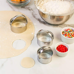 Mrs Anderson's Round Biscuit/Cookie Cutter Set