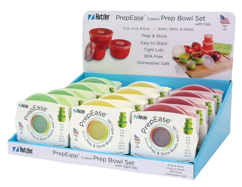 PrepEase Prep & Storage Bowls (Set of 3)