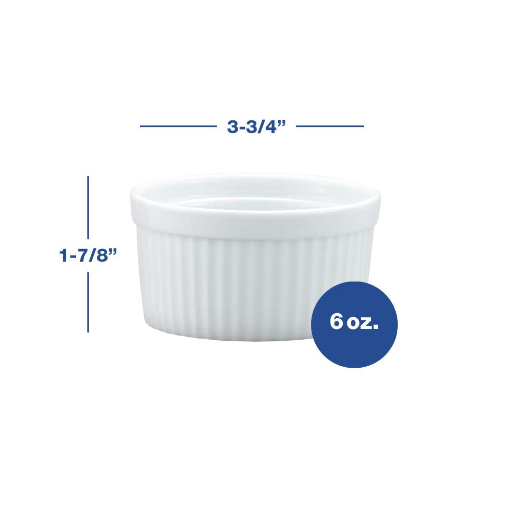 Souffle Ramekin 6 oz The Seasoned Gourmet