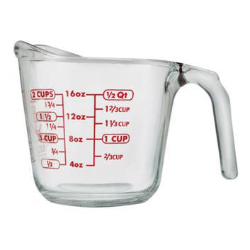 Anchor 2 Cup Measuring Cup - Glass – The Seasoned Gourmet