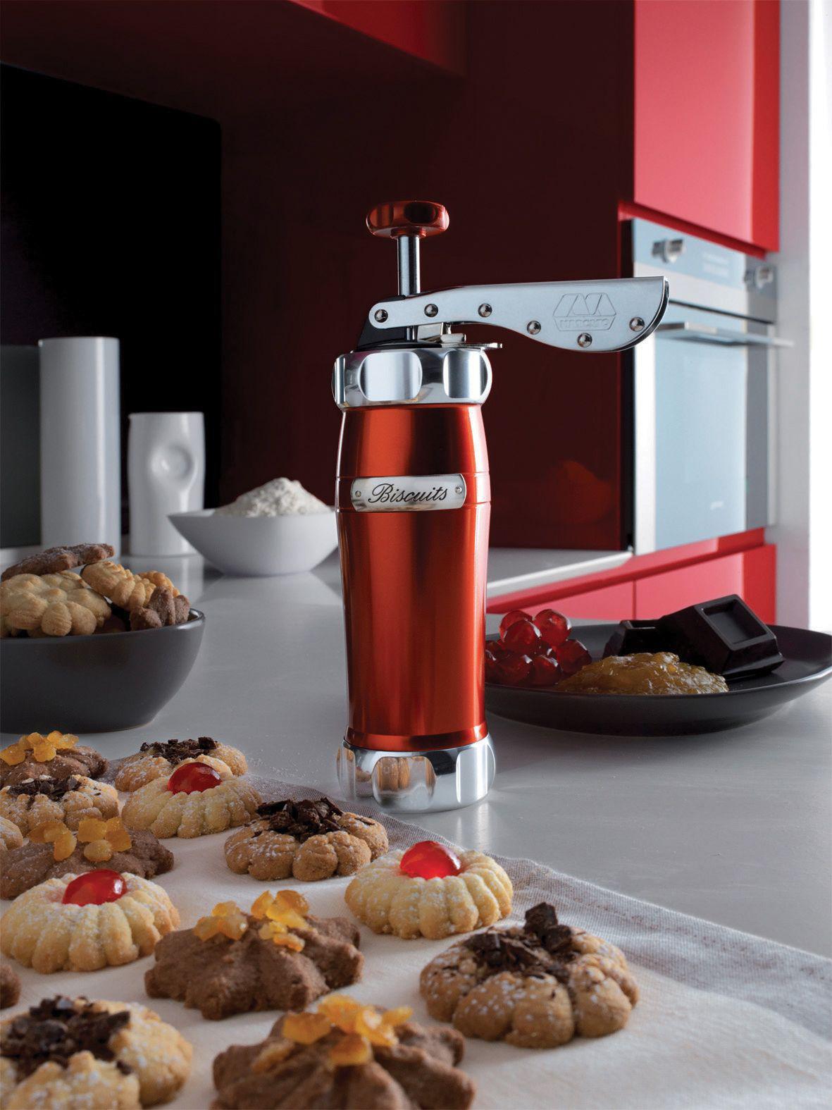Marcato Cookie Press Biscuit Red The Seasoned Gourmet