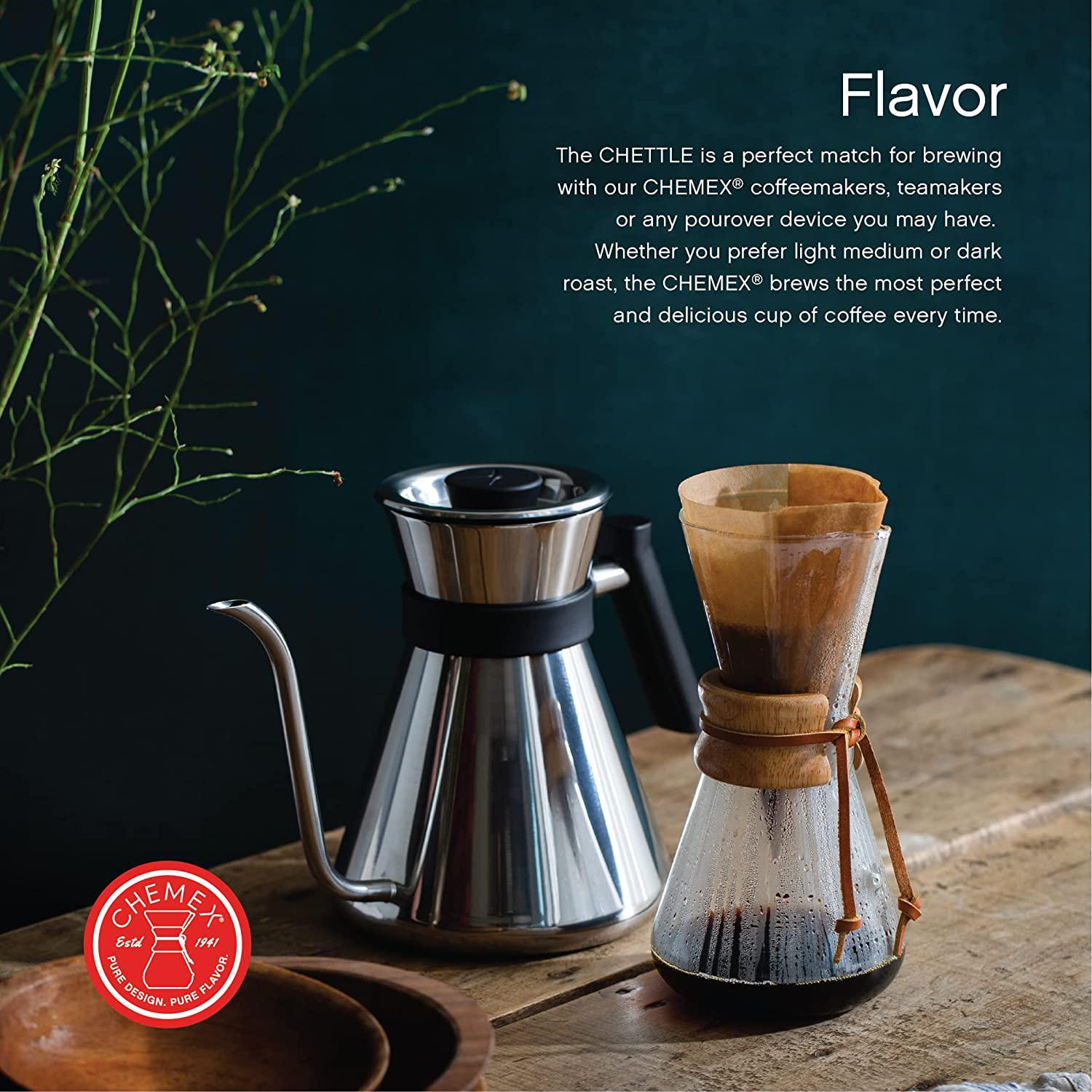Chemex Gooseneck Chettle - Polished – The Seasoned Gourmet