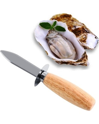 Oyster Knife - Wood/Stainless Steel