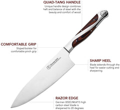 Hammer Stahl 6" Chef Knife