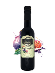 Laconiko Dark Balsamic Vinegar -Rosemary Fig (375 ml)