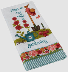 Terry Towel Plays In Dirt