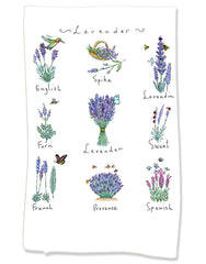 Flour Sack Towels - Lavender