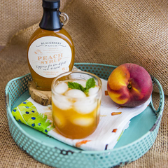 Premium Peach Syrup 8 oz (Blackberry Patch)
