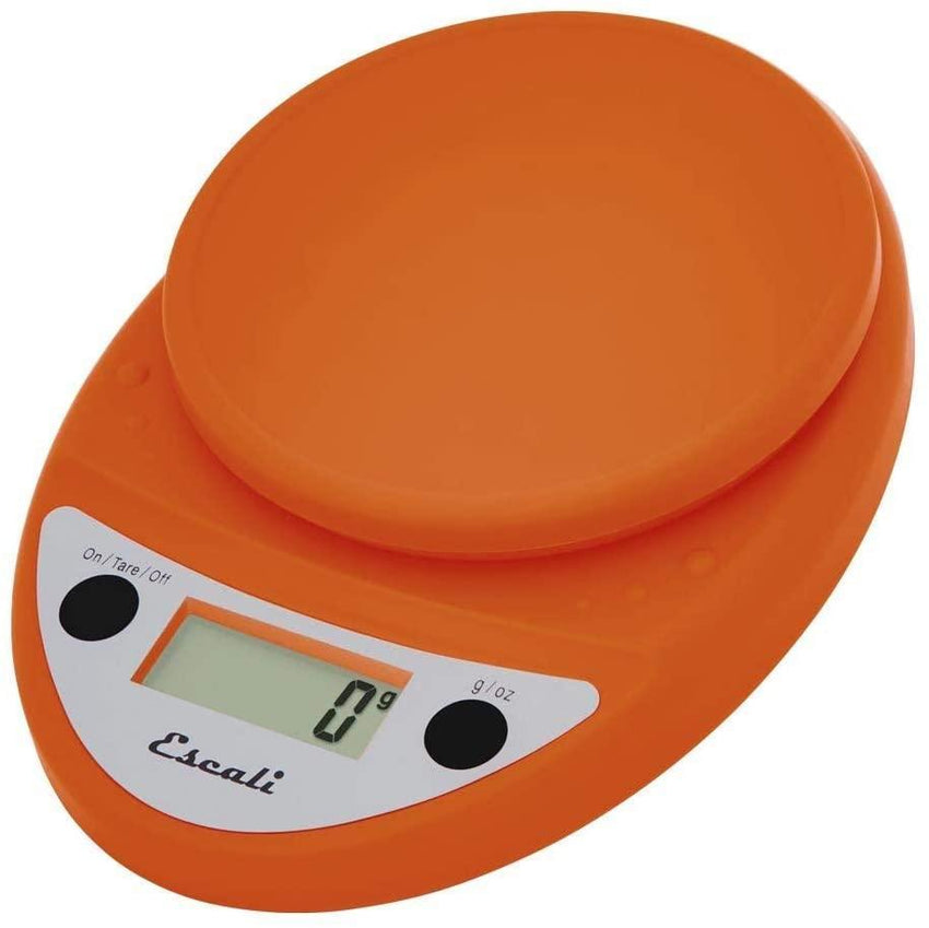 Escali Primo Digital Scale - Pumpkin Orange