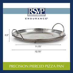 BBQ Pizza Pan - Stainless Steel