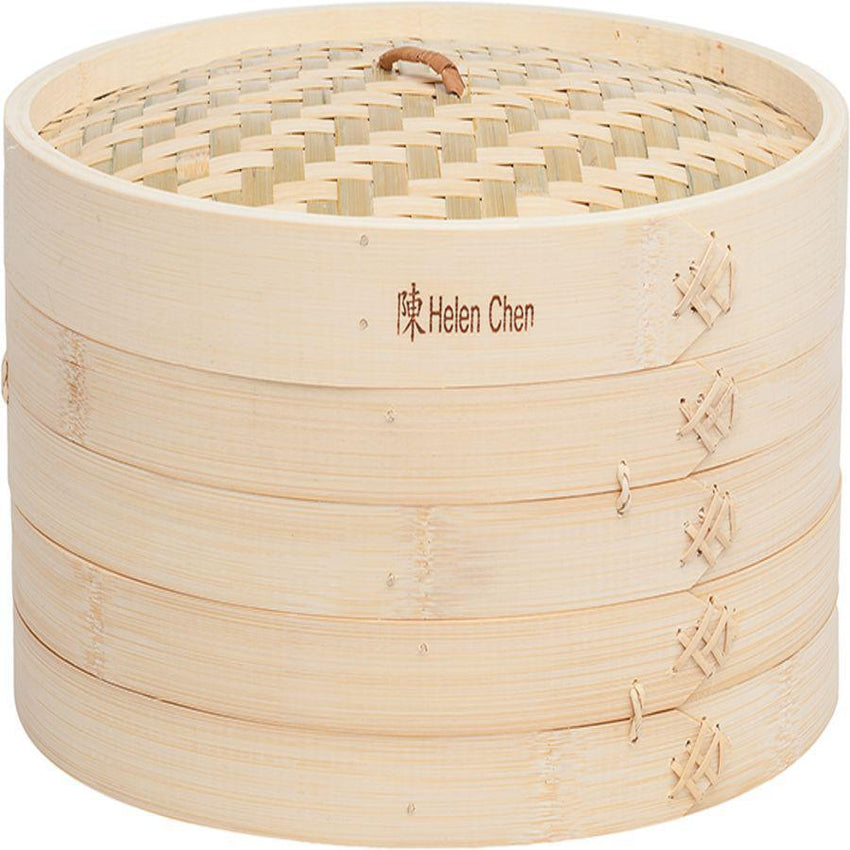 Helen's Asian Kitchen Bamboo Steamer - 12" (3 pc)