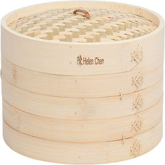 Helen's Asian Kitchen Bamboo Steamer - 12" (3 pc)