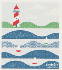 Swedish Dishcloth Lighthouse / Sponge Cloth