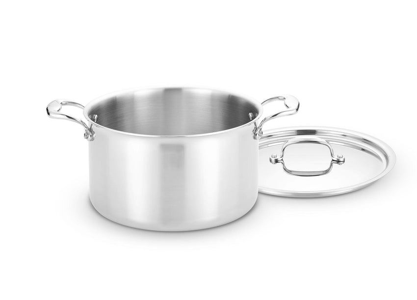 Heritage Steel 8 Qt Stock Pot with Lid