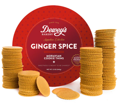 Dewey's Moravian Ginger Cookie Tin