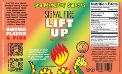 Sea Monster Lift Up Hot Sauce