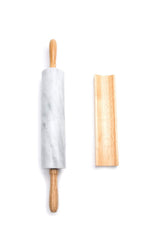 Marble Rolling Pin /Wood Handle