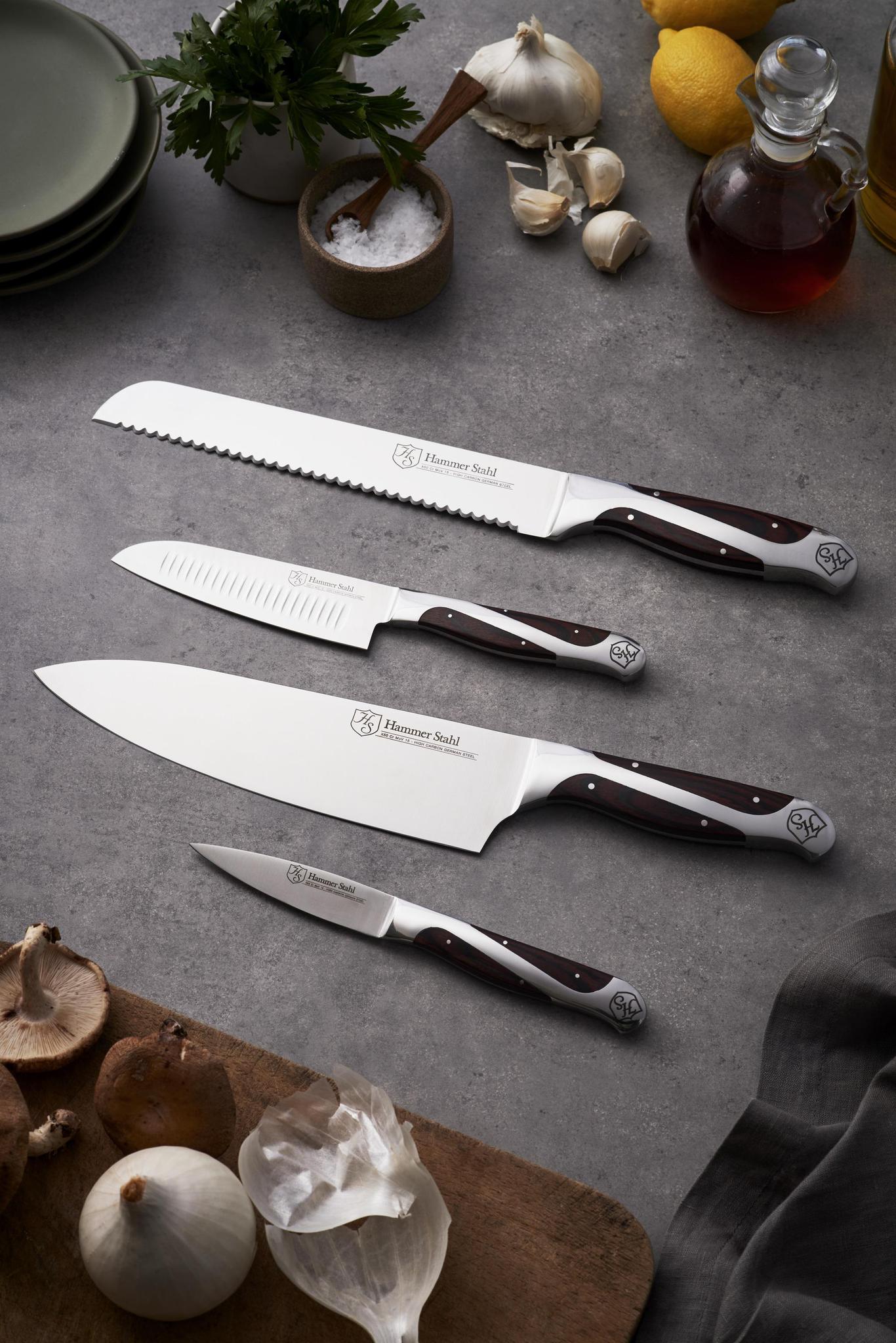 Hammer Stahl Cutlery Essentials (4 piece) – The Seasoned Gourmet