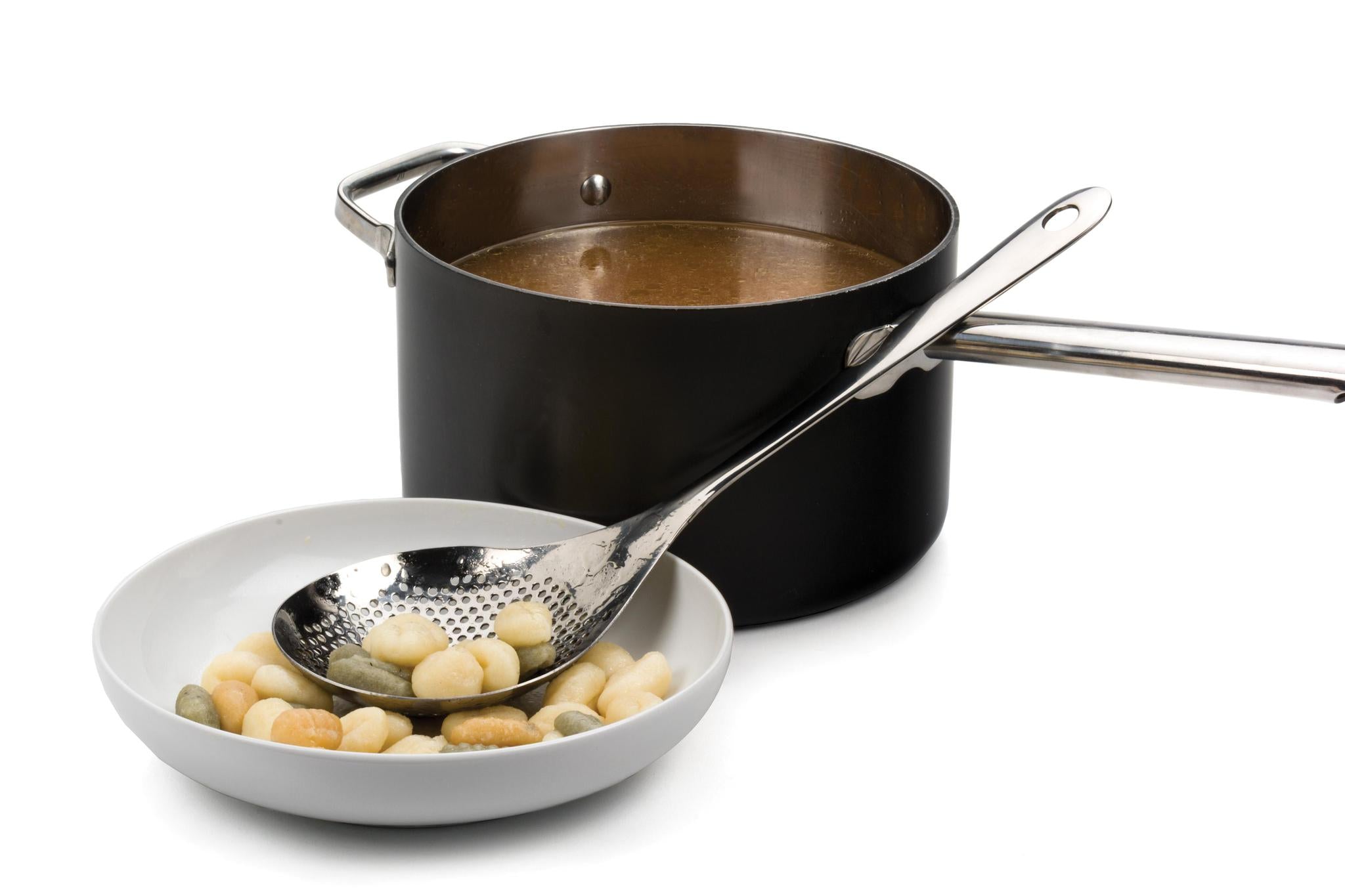 Endurance Straining Spoon - Stainless Steel – The Seasoned Gourmet