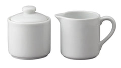 Sugar & Creamer Set Porcelain