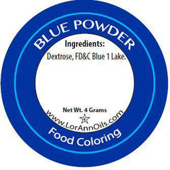 LorAnn Powder Food Coloring - Blue (4 grams)