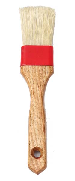Ateco Boar-Bristle Flat Pastry Brush, 1