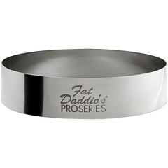 Fat Daddio Pastry Ring - 3" x 3/4" (Stainless Steel)