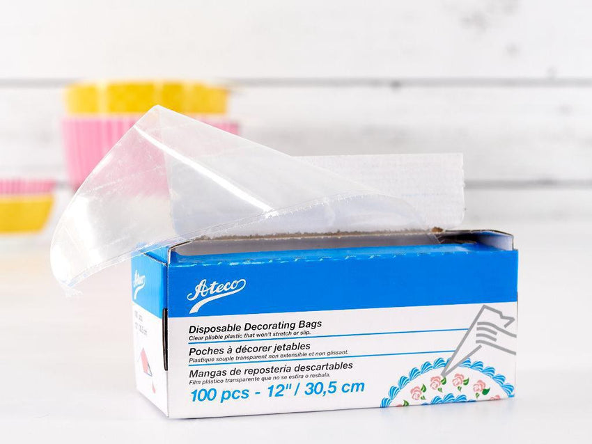 Ateco Disposable Pastry Bags 12" (100 ct)