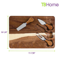 Totally Bamboo Cheese Serving Set (4 piece)