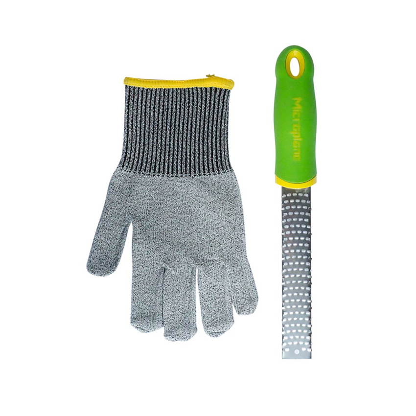 Microplane Kid's Zester & Cut Resistant Glove Set