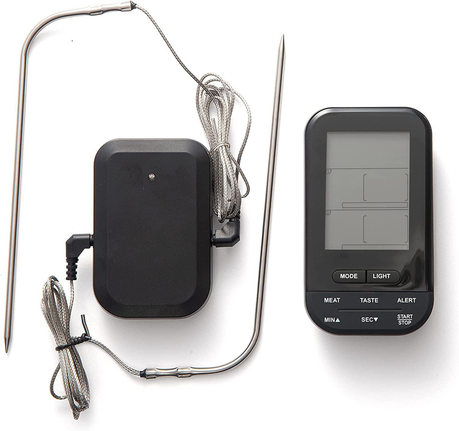 Outset Digital Wireless Dual Probe BBQ Thermometer – The Seasoned Gourmet