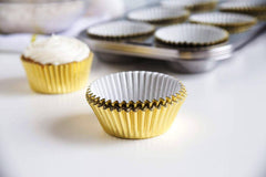 Gold Foil Baking Cup Standard (32 count)