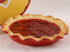Rose's Pie Plate Red