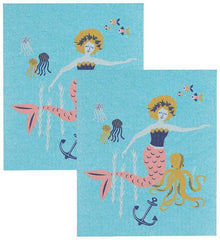 Swedish Dishcloth Mermaids / Sponge Cloth