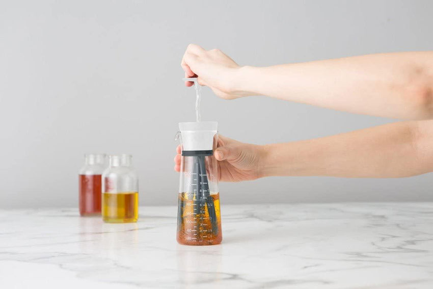 Chef'n Salad Dressing MixerEmulstir Grey The Seasoned Gourmet