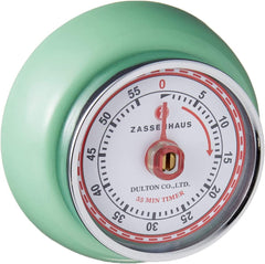 Zassenhaus Retro Kitchen Timer - Mint Green