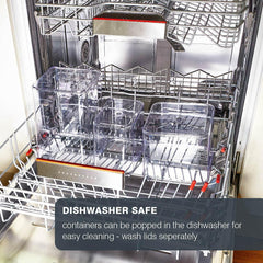 Zyliss Twist & Seal Container Set (5 piece set)