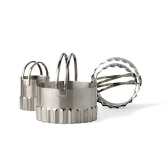 Endurance Round Biscuit Cutter - Rippled (Set of 4)