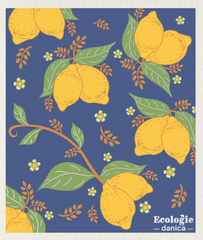 Swedish Dishcloth Provencal Lemons / Sponge Cloth