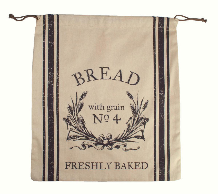 Bread Bag 100% Cotton 15.3" x 17"