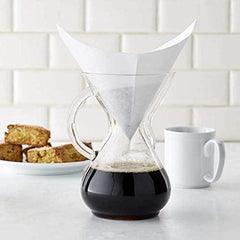 Chemex 10-Cup Glass Handle Coffeemaker (Pour Over)