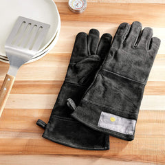 Outset Grill Gloves Leather - Black (Set of 2)