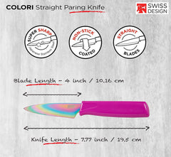 Kuhn Rikon 4" Paring Knife - Unicorn