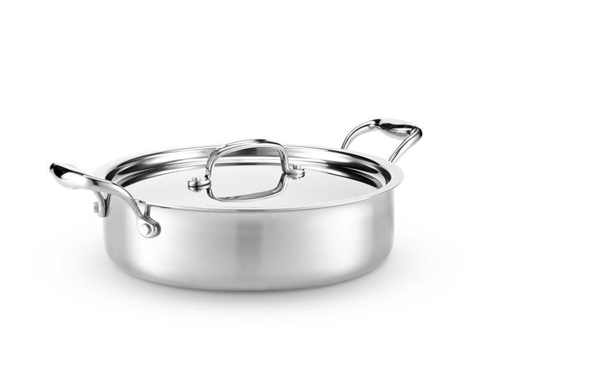 Heritage Steel 4 Qt Sauteuse with Lid