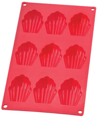 Madeleine Pan Silicone Red