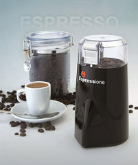 Espressione Rapid Touch Coffee Grinder - Black