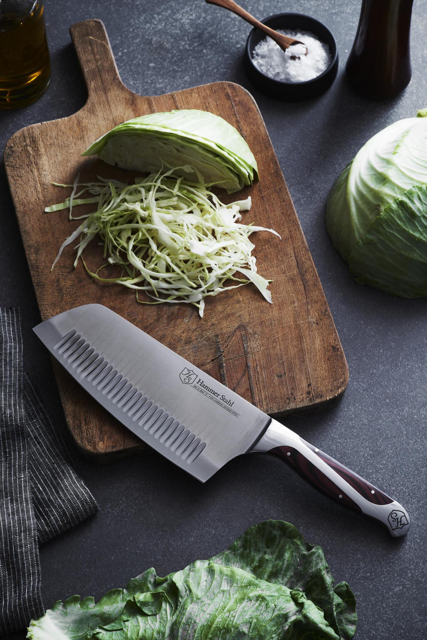 Hammer Stahl 7 Vegetable Cleaver – The Seasoned Gourmet